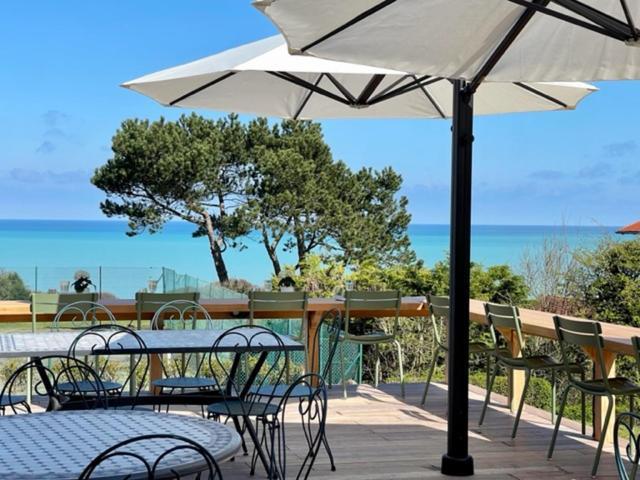 Hotel De La Terrasse Varengeville-sur-Mer Kültér fotó